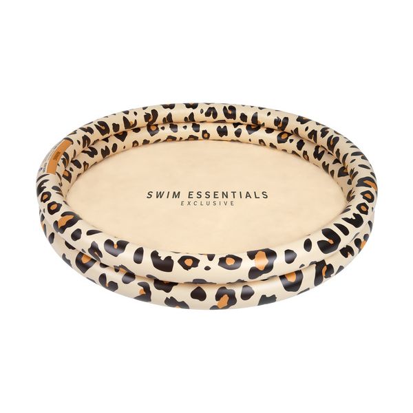 Swim Essentials Exclusive Baby Zwembad Beige Leopard (Ø 100 cm)
