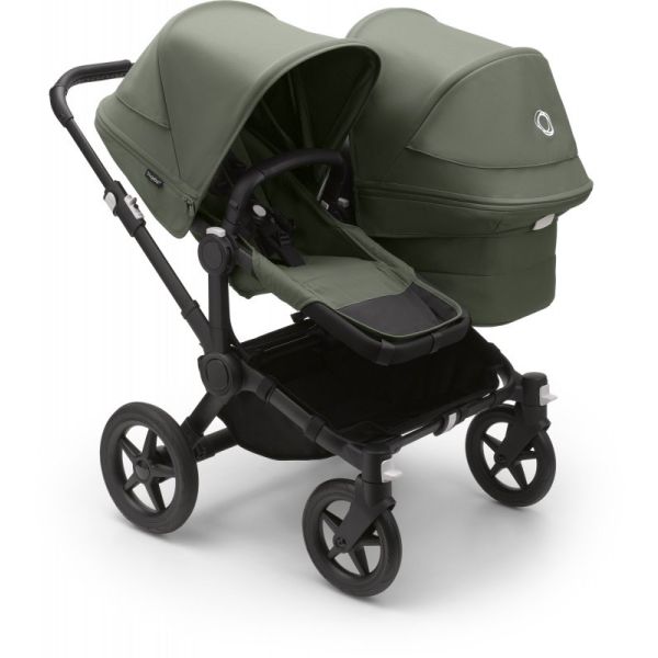 Bugaboo Donkey 5 Duo Complete Black/Forest Green-Forest Green
