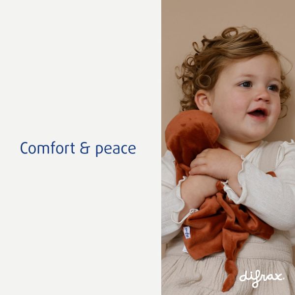 Difrax Knuffeldoek Groot Soft Brick