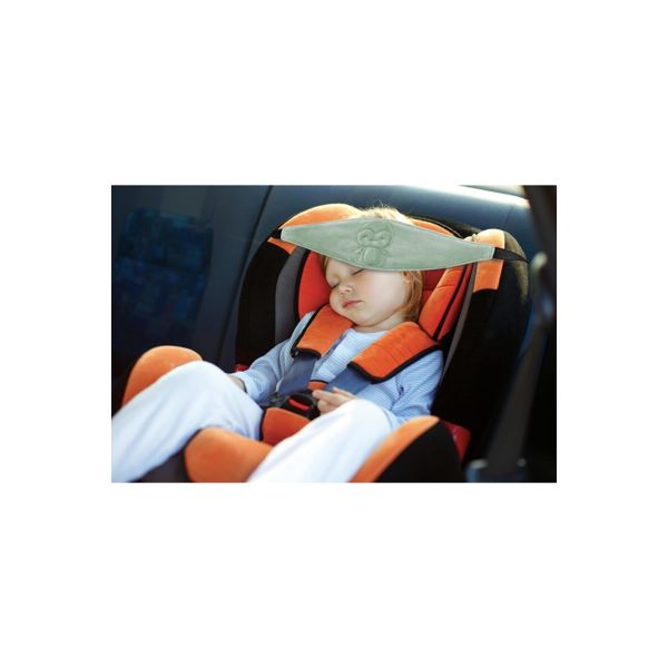 Babyjem Hoofdsteunband Fluweelzacht Grijs