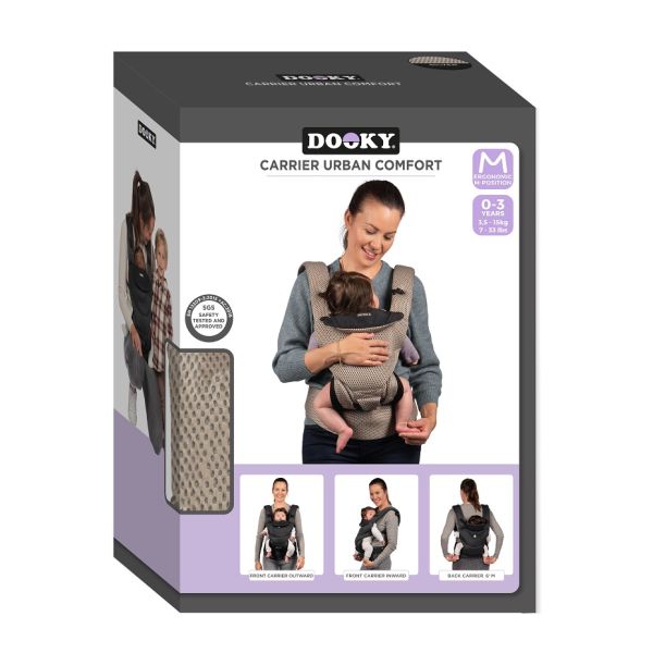 Dooky Carrier Urban Comfort - Beige Desert