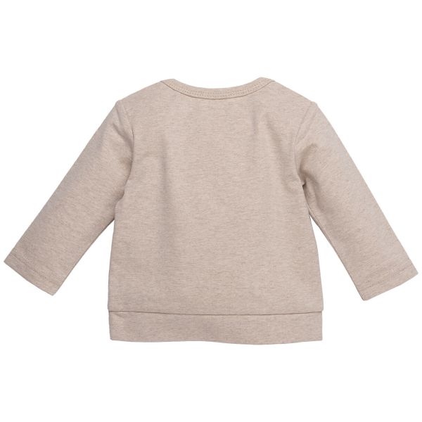 BESS T-Shirt Melange Sand maat 62