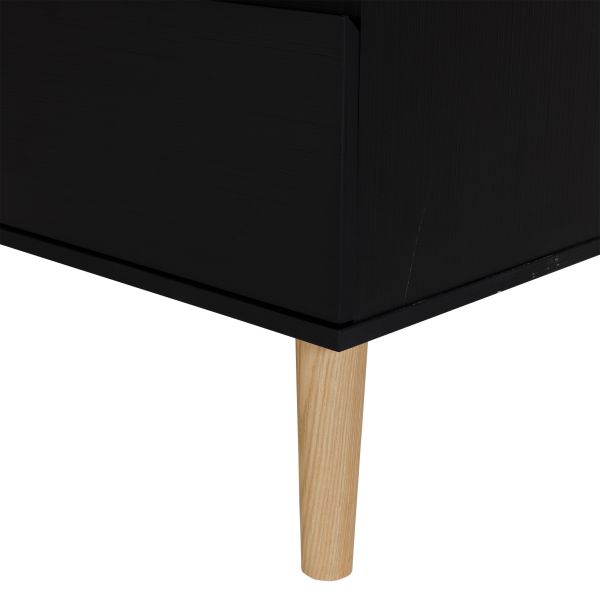 Commode 3 Laden Beach Island Black