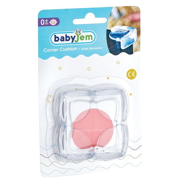 Babyjem Hoekbeschermers Transparant 4-Pack Babyjem Hoekbeschermers Transparant 4-Pack