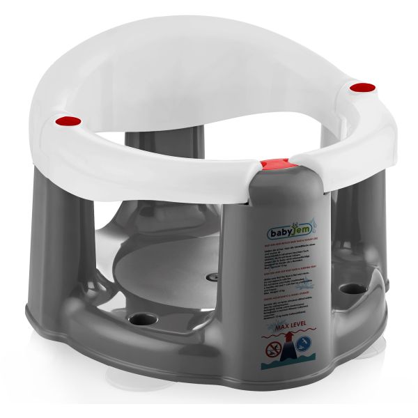 Babyjem Badzitje Met Zuignap Wit