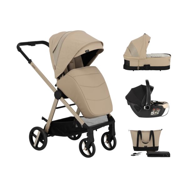 Puck Kinderwagen 3-in-1 - Fleur - Desert Puck Kinderwagen 3-in-1 - Fleur - Desert