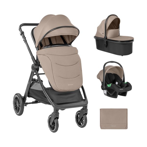 Kikkaboo Kinderwagen 3-in-1 - Ava - Beige
