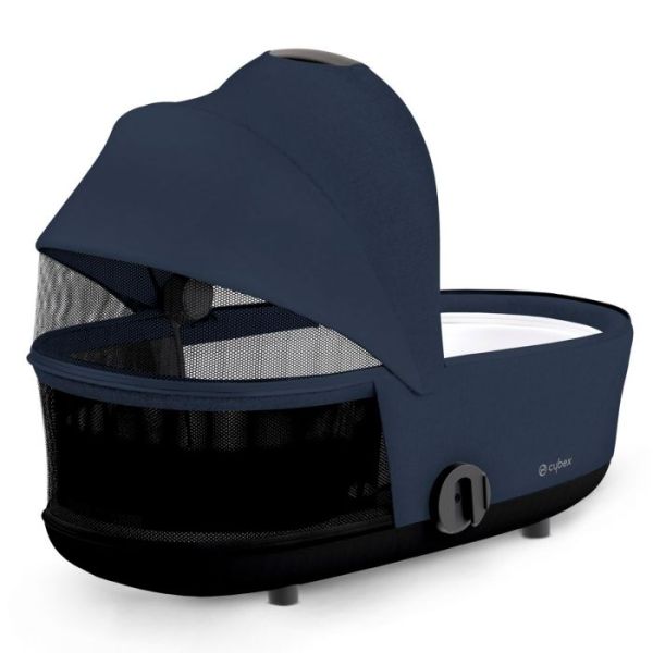 Cybex Mios 3 Lux Carry Cot Plus Midnight Blue Plus/ Navy Blue Cybex Mios 3 Lux Carry Cot Plus Midnight Blue Plus/ Navy Blue