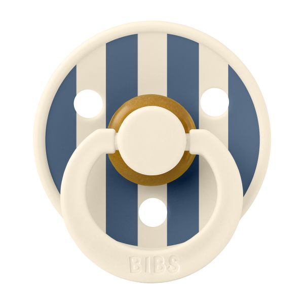 Bibs Fopspeen Latex Studio Pin Ivory Steel Blue Mix Size 2 (2-Pack) Bibs Fopspeen Latex Studio Pin Ivory Steel Blue Mix Size 2 (2-Pack)