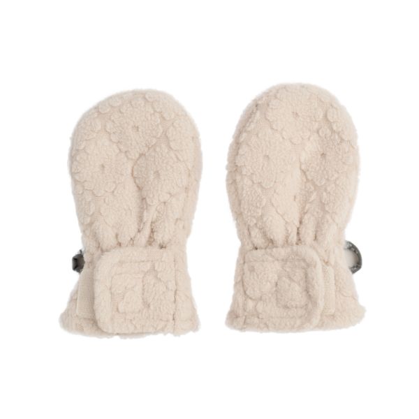 Lodger Mittens Folklore Fleece Birch 12-24 maanden