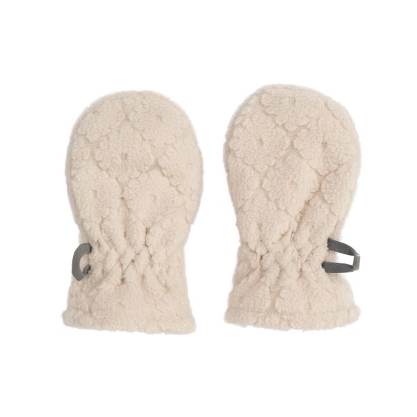 Lodger Mittens Folklore Fleece Birch 12-24 maanden