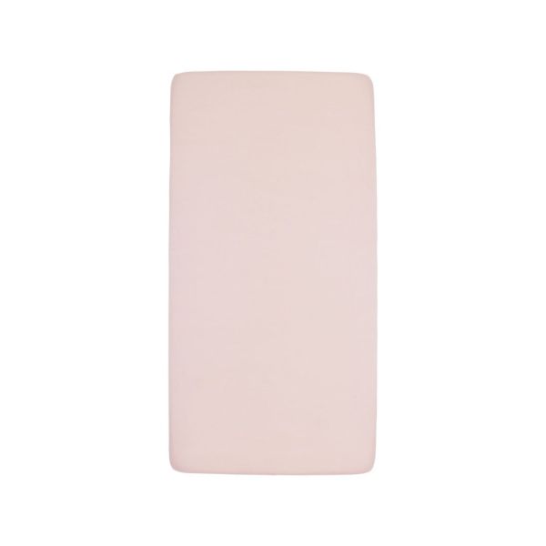 Meyco Ledikanthoeslaken Jersey Soft Pink 60x120cm 