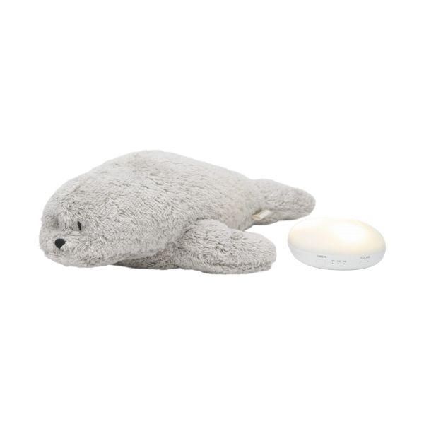 Moonie The Humming Seal Slaapknuffel - Gray