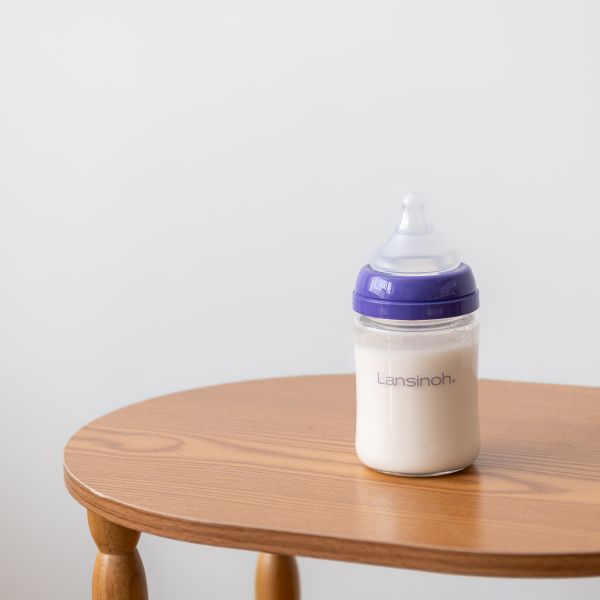Lansinoh Natural Wave Fles - Glas - 160ml Lansinoh Natural Wave Fles - Glas - 160ml