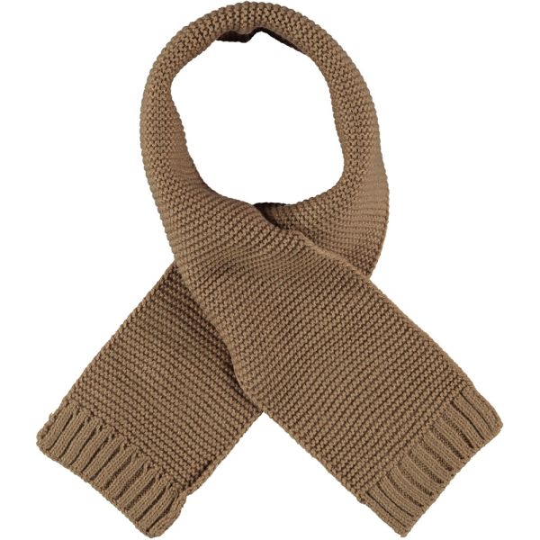 Sarlini Sjawl Knit Uni Dark Camel 0-6 maanden Sarlini Sjawl Knit Uni Dark Camel 0-6 maanden