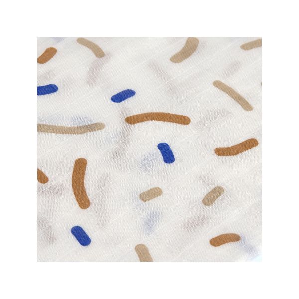 Lässig Heavenly Soft Swaddle L Little Mateys Royal Blue 80 x 80 cm 3-Pack