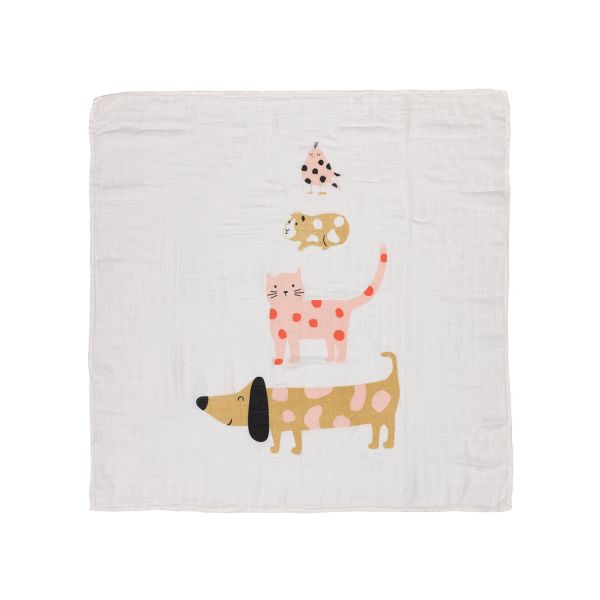 Lässig Heavenly Soft Swaddle L Little Mateys Spicy Orange 80 x 80 cm 3-Pack Lässig Heavenly Soft Swaddle L Little Mateys Spicy Orange 80 x 80 cm 3-Pack