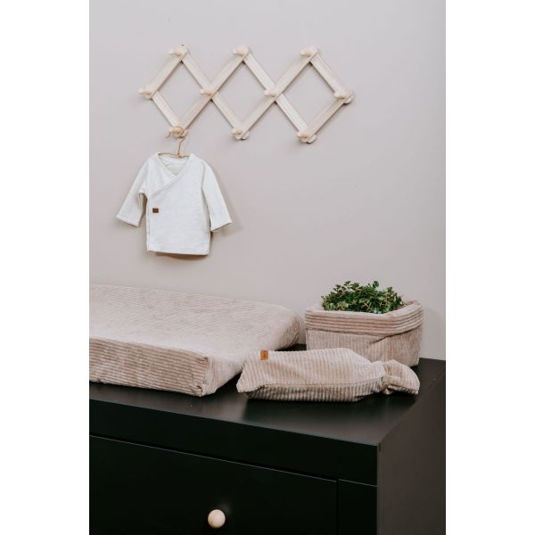 Baby's Only Trui Met Overslag Melange Warm Linen Baby's Only Trui Met Overslag Melange Warm Linen