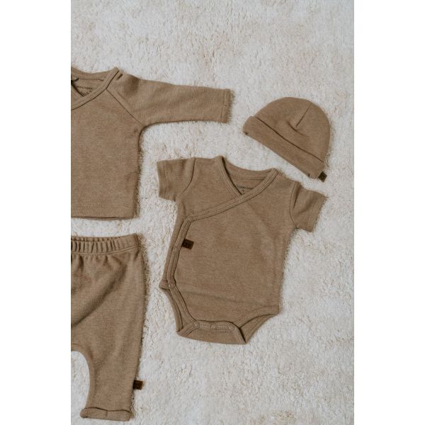 Baby's Only Romper Melange Clay Baby's Only Romper Melange Clay