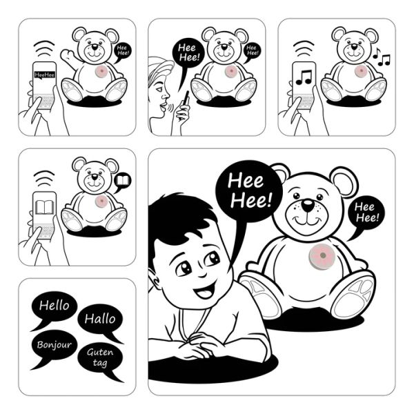 Alecto Speaker Heehee + Toy Rabbit Richie Alecto Speaker Heehee + Toy Rabbit Richie