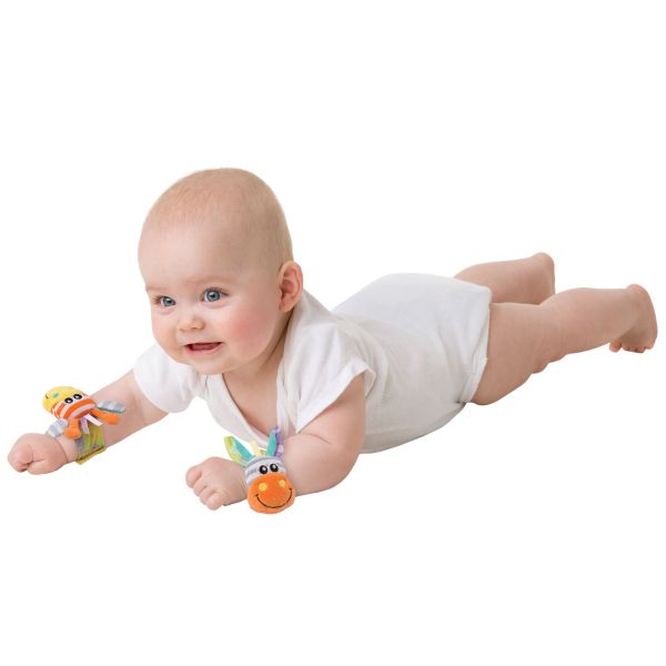 Playgro Jungle Wrist Rattle And Foot Finder