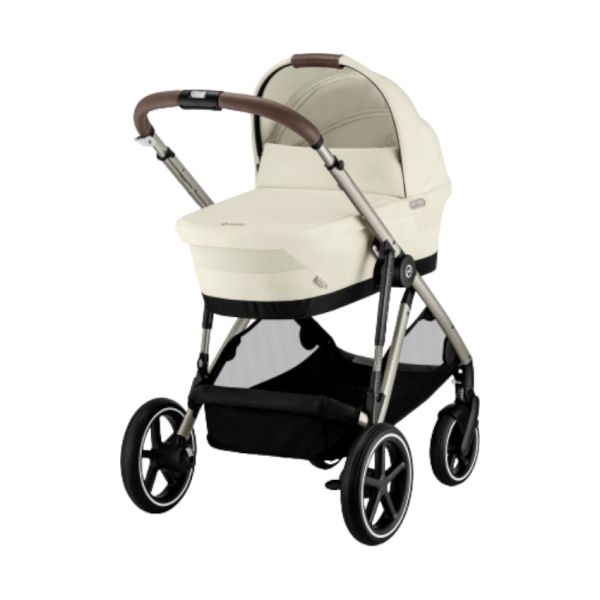Cybex Kinderwagen Gazelle S Seashell Beige - Light Beige + Reiswieg