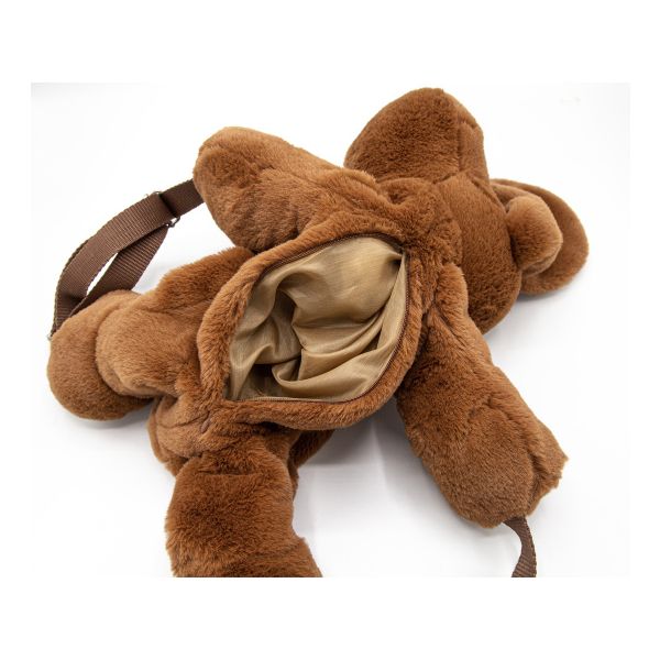 Babyjem Kinderrugzak Pluche Hond Lichtbruin Babyjem Kinderrugzak Pluche Hond Lichtbruin