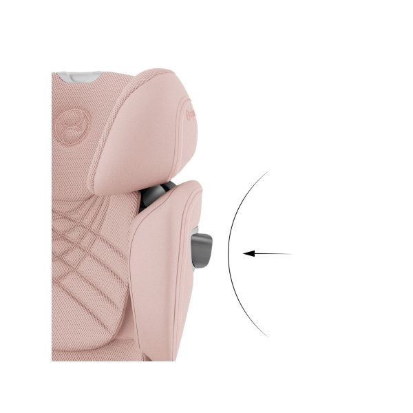 Cybex Autostoel SOLUTION T I-FIX PLUS Peach Pink - Light Pink





