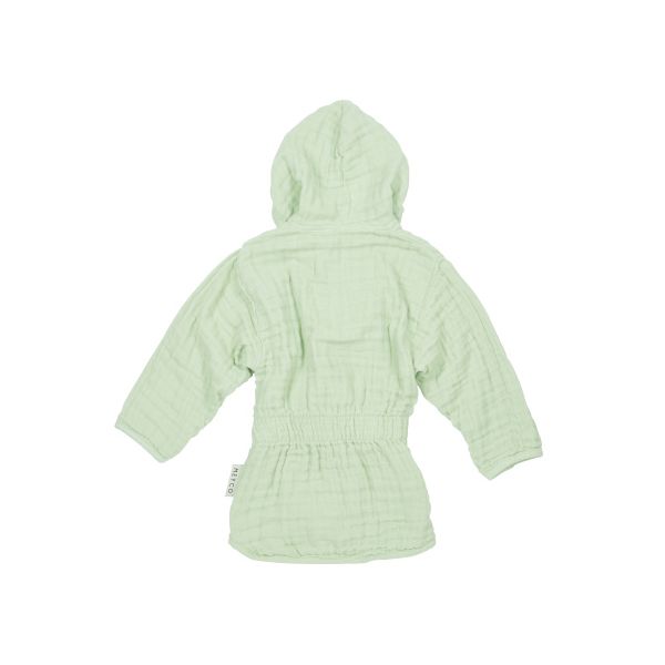 Meyco Badjas Hydrofiel Pre-Washed Uni Soft Green mt.86/92 86-92