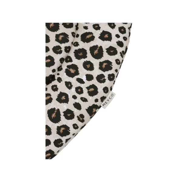 Meyco Parklegger Rond - 95 cm - Leopard Sand Melange 