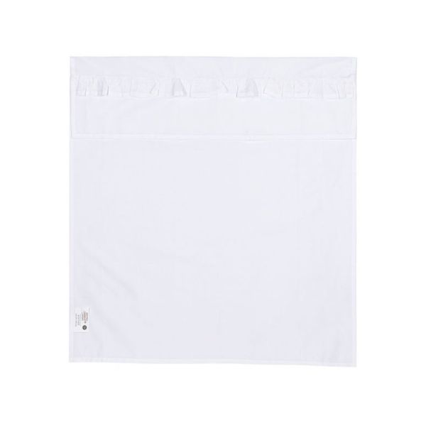 Meyco Wieglaken Ruffle White 75 x 100 cm