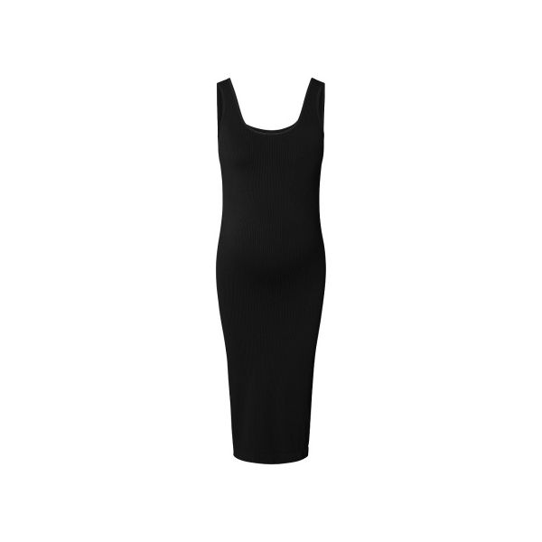Noppies Seamless Rib Jurk Noemi Black XL/XXL Noppies Seamless Rib Jurk Noemi Black XL/XXL