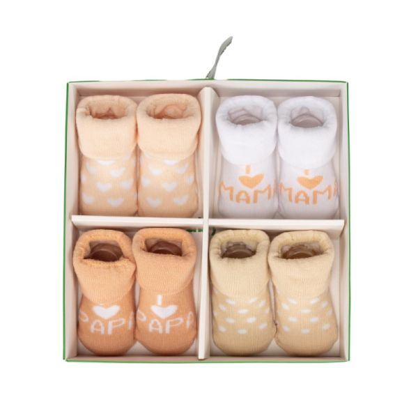 BD Collection Sokjes 4-Pack Multi Pink