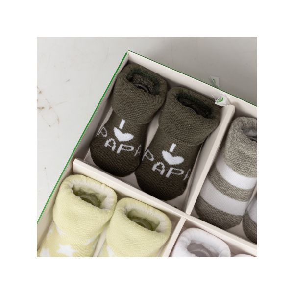 BD Collection Sokjes 4-Pack Multi Green BD Collection Sokjes 4-Pack Multi Green