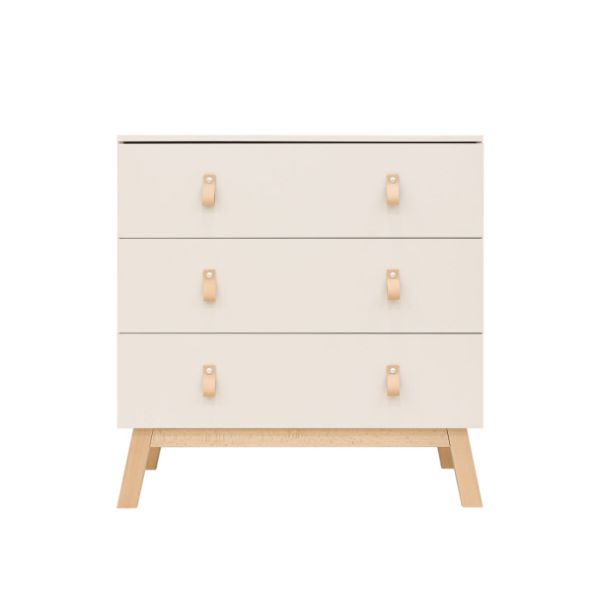 Bopita Commode 3 Laden Lines Dune / Naturel Bopita Commode 3 Laden Lines Dune / Naturel