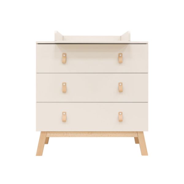 Bopita Commode 3 Laden Lines Dune / Naturel Bopita Commode 3 Laden Lines Dune / Naturel