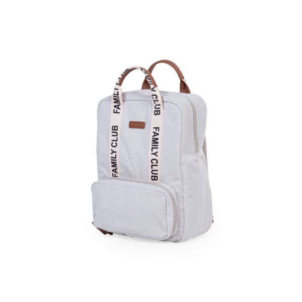 Childhome Verzorgingsrugzak Family Club Signature Ecru Childhome Verzorgingsrugzak Family Club Signature Ecru
