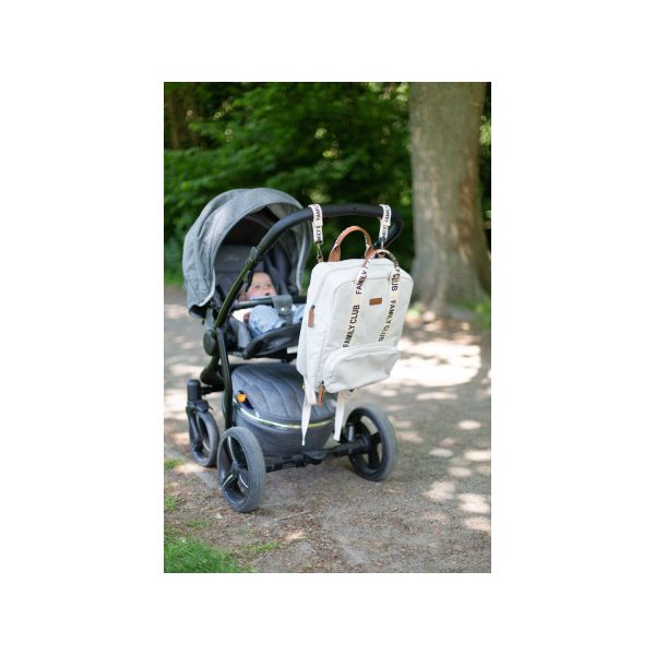 Childhome Verzorgingsrugzak Family Club Signature Ecru Childhome Verzorgingsrugzak Family Club Signature Ecru