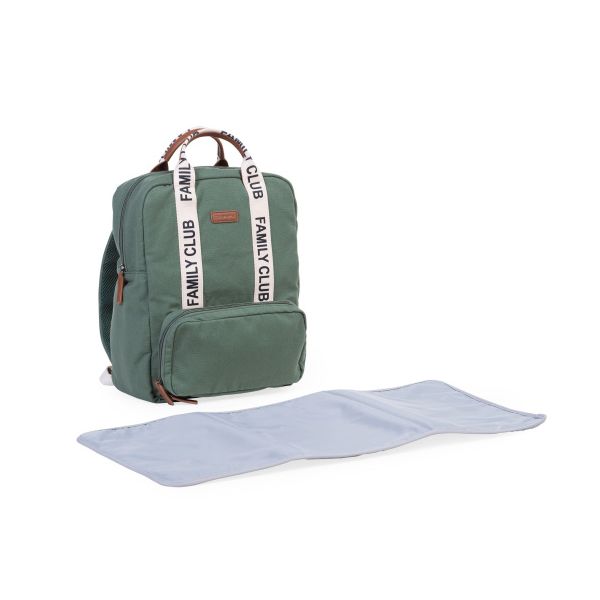 Childhome Verzorgingsrugzak Family Club Signature Groen
