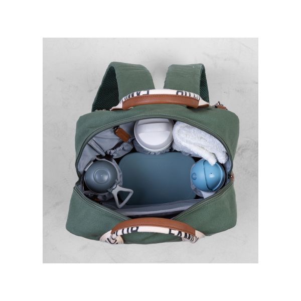 Childhome Verzorgingsrugzak Family Club Signature Groen