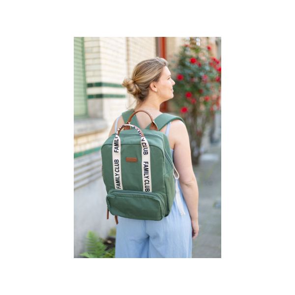 Childhome Verzorgingsrugzak Family Club Signature Groen