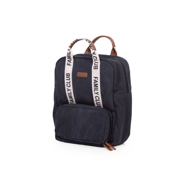 Childhome Verzorgingsrugzak Family Club Signature Zwart