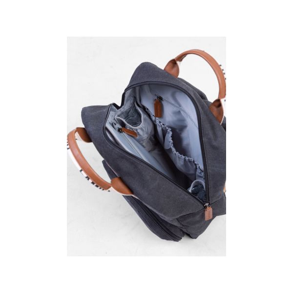 Childhome Verzorgingsrugzak Family Club Signature Zwart