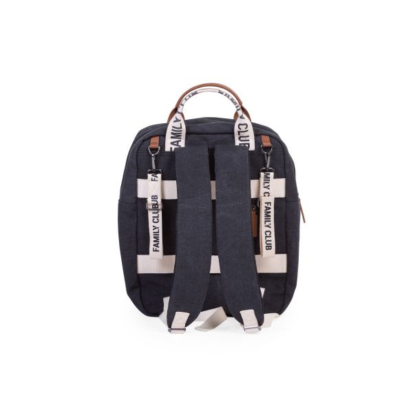 Childhome Verzorgingsrugzak Family Club Signature Zwart