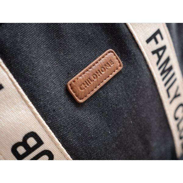 Childhome Verzorgingsrugzak Family Club Signature Zwart