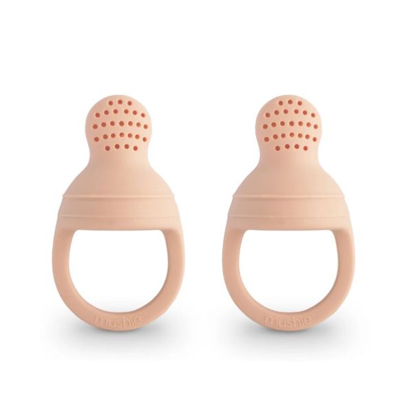 Mushie Fresh Food Feeder Blush (2 stuks) Mushie Fresh Food Feeder Blush (2 stuks)