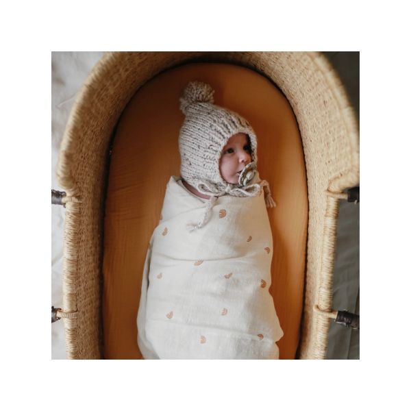 Mushie Swaddle Rainbow 120 x 120 cm Mushie Swaddle Rainbow 120 x 120 cm