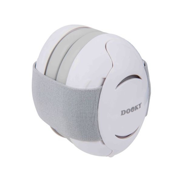 Dooky Baby Ear Protection White 0-3 jaar