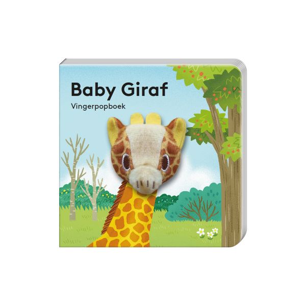 Imagebooks Vingerpopboekje Baby Giraf