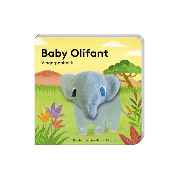 Imagebooks Vingerpopboekje Baby Olifant Imagebooks Vingerpopboekje Baby Olifant